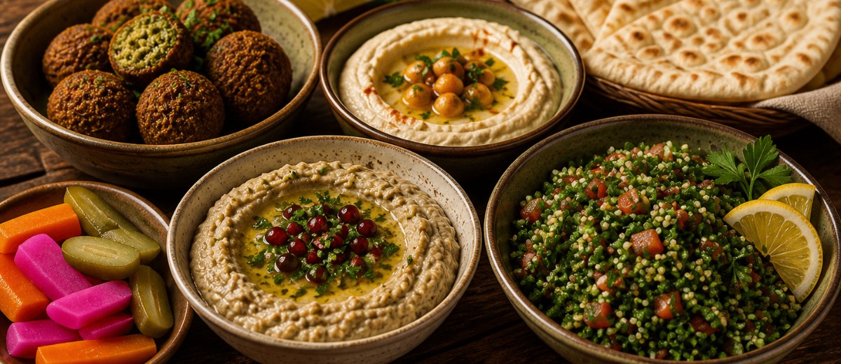 Halal Menu A – Mellemøstlig Meze