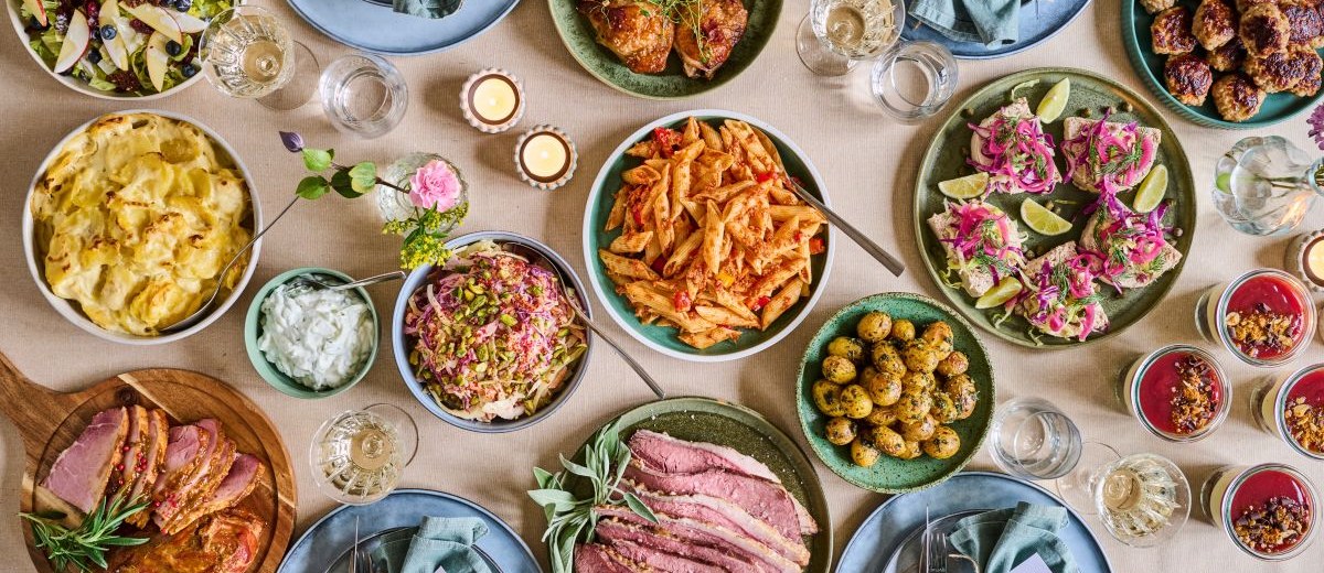 Kæmpe Konfirmationsbuffet