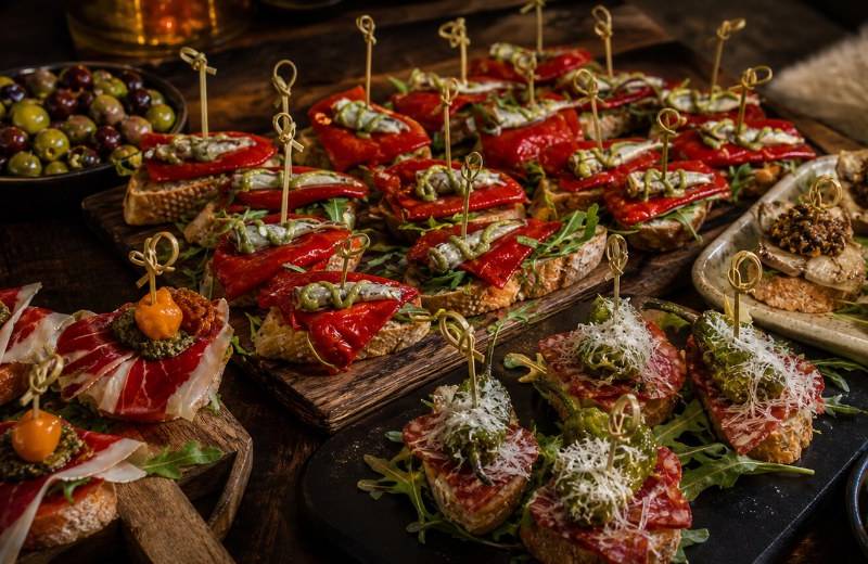 Den store ekstravagante tapas