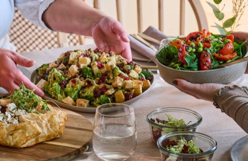 Vegetarisk Smagsbuffet